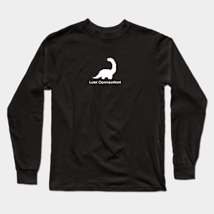 brontosaurus lost connection Long Sleeve T-Shirt